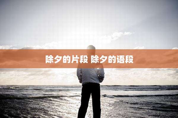 除夕的片段 除夕的语段