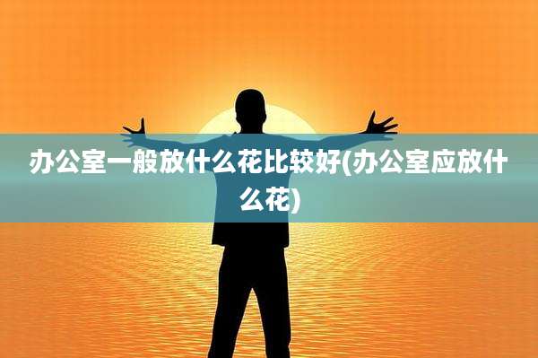 办公室一般放什么花比较好(办公室应放什么花)