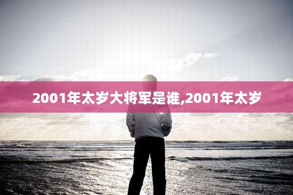 2001年太岁大将军是谁,2001年太岁