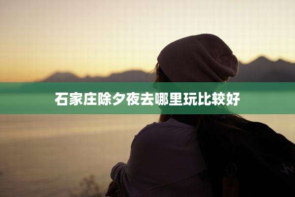 石家庄除夕夜去哪里玩比较好