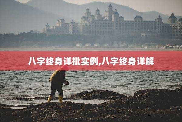 八字终身详批实例,八字终身详解