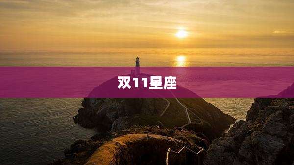 双11星座
