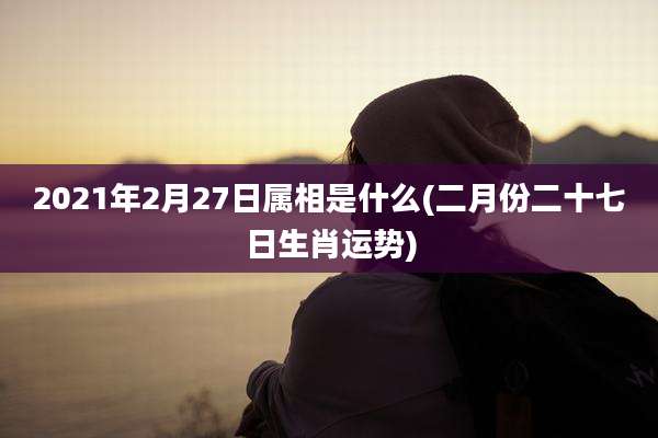 2021年2月27日属相是什么(二月份二十七日生肖运势)