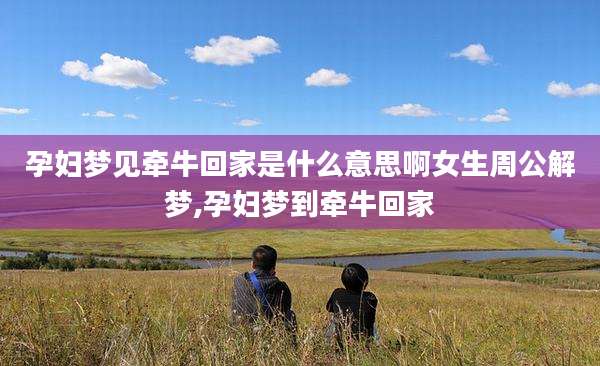 孕妇梦见牵牛回家是什么意思啊女生周公解梦,孕妇梦到牵牛回家