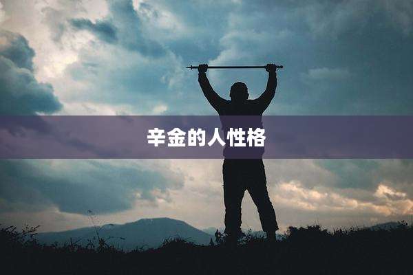 辛金的人性格