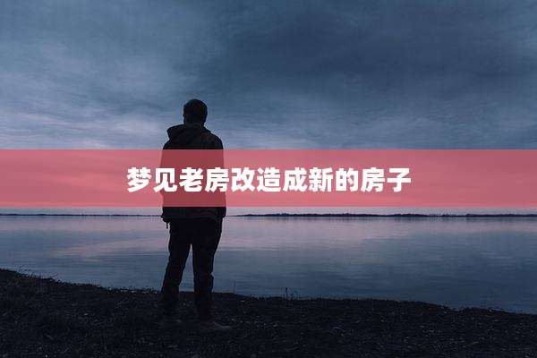 梦见老房改造成新的房子