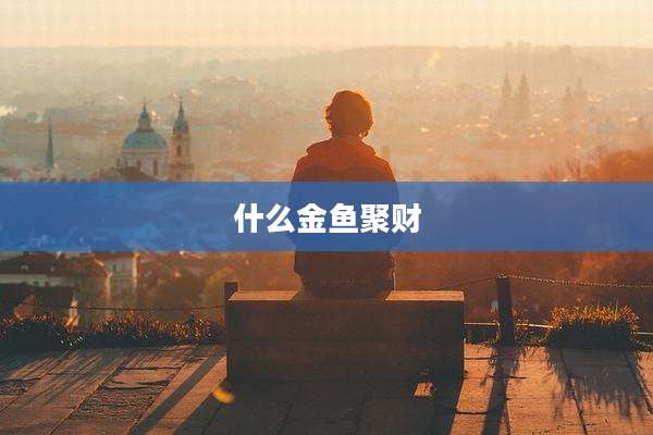 什么金鱼聚财