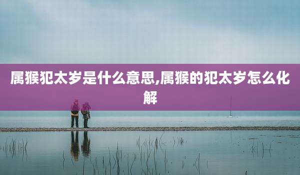 属猴犯太岁是什么意思,属猴的犯太岁怎么化解