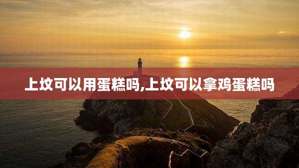 上坟可以用蛋糕吗,上坟可以拿鸡蛋糕吗