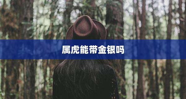 属虎能带金银吗