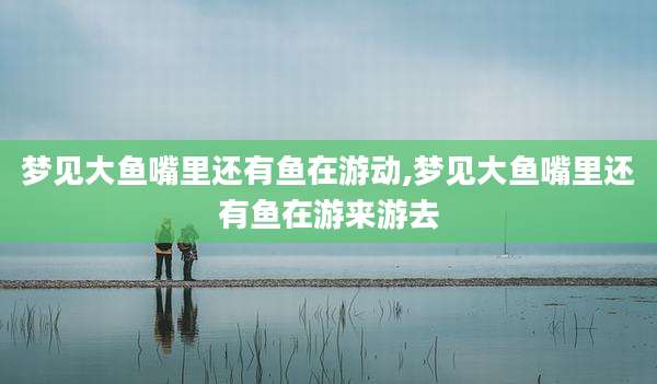 梦见大鱼嘴里还有鱼在游动,梦见大鱼嘴里还有鱼在游来游去