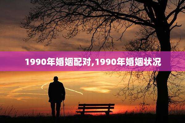 1990年婚姻配对,1990年婚姻状况