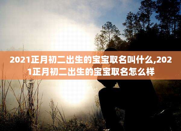 2021正月初二出生的宝宝取名叫什么,2021正月初二出生的宝宝取名怎么样
