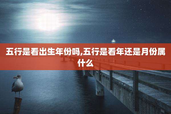 五行是看出生年份吗,五行是看年还是月份属什么