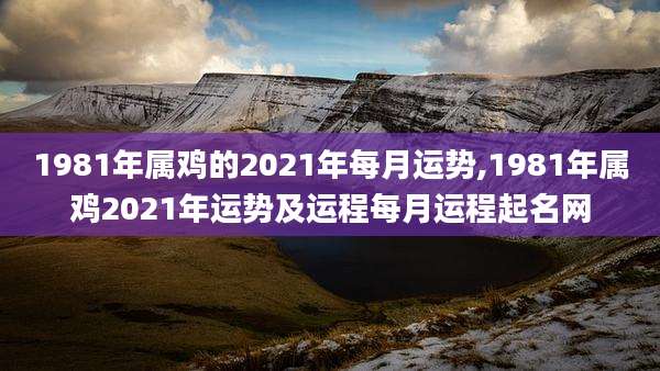 1981年属鸡的2021年每月运势,1981年属鸡2021年运势及运程每月运程起名网