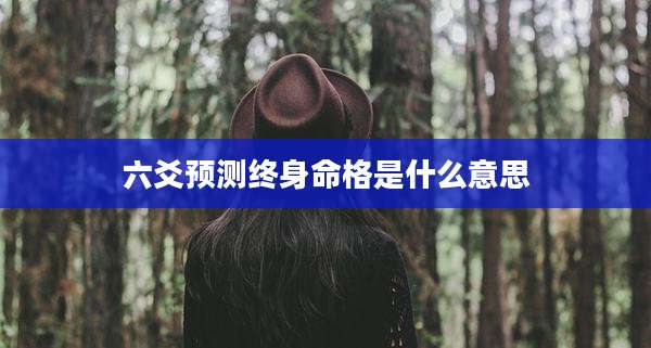 六爻预测终身命格是什么意思
