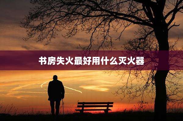 书房失火最好用什么灭火器