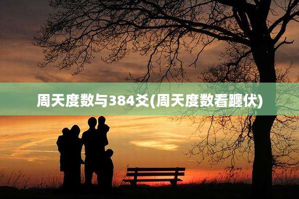 周天度数与384爻(周天度数看躔伏)