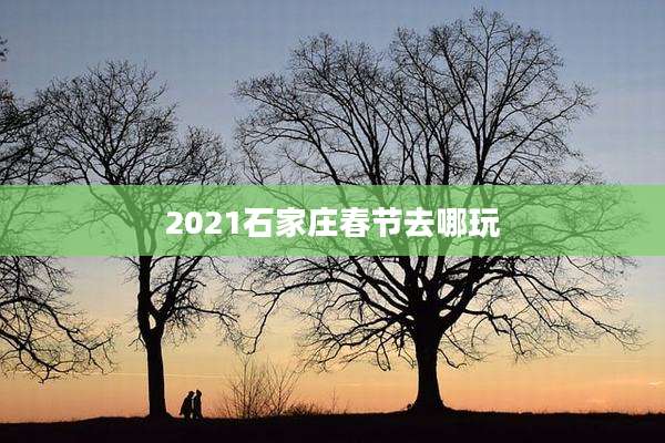 2021石家庄春节去哪玩