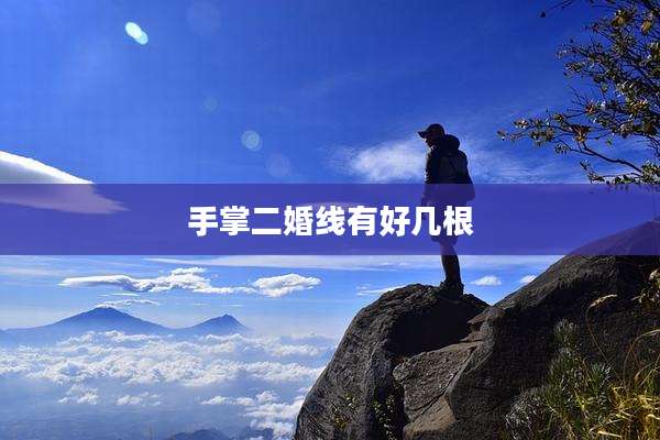 手掌二婚线有好几根