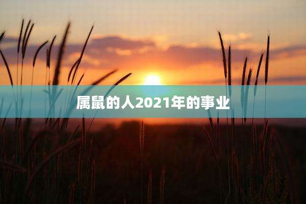 属鼠的人2021年的事业