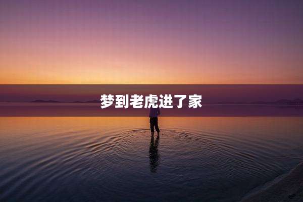 梦到老虎进了家