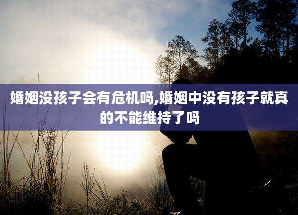 婚姻没孩子会有危机吗,婚姻中没有孩子就真的不能维持了吗