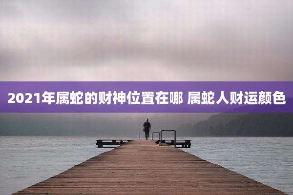 2021年属蛇的财神位置在哪 属蛇人财运颜色