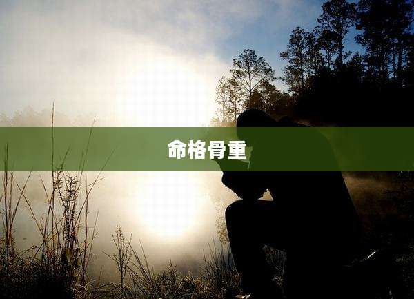 命格骨重