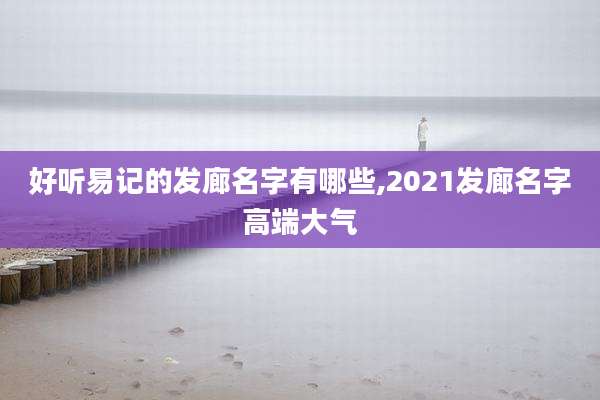 好听易记的发廊名字有哪些,2021发廊名字高端大气