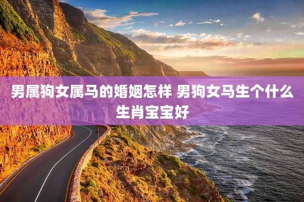 男属狗女属马的婚姻怎样 男狗女马生个什么生肖宝宝好
