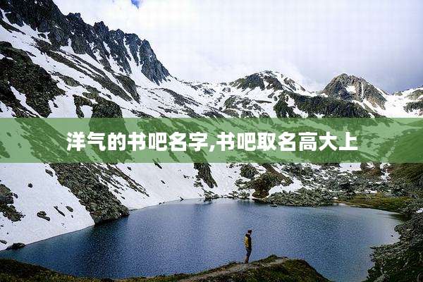 洋气的书吧名字,书吧取名高大上