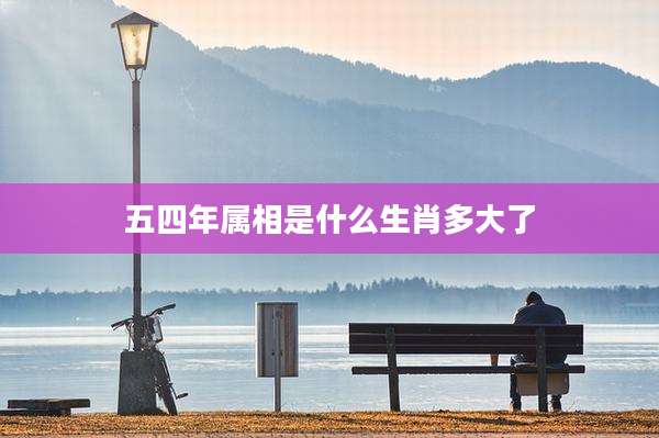 五四年属相是什么生肖多大了