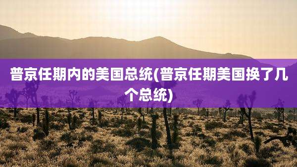 普京任期内的美国总统(普京任期美国换了几个总统)