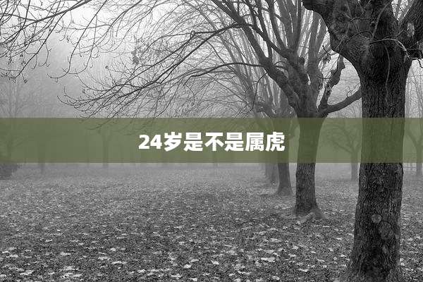 24岁是不是属虎