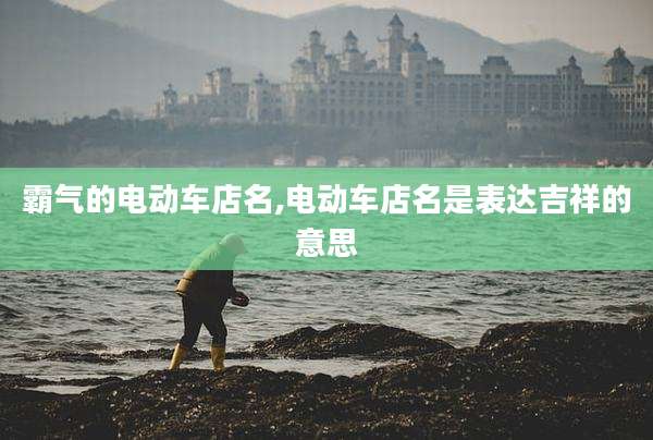 霸气的电动车店名,电动车店名是表达吉祥的意思