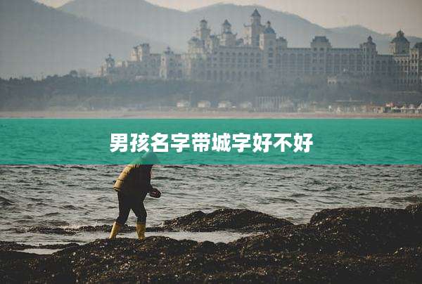 男孩名字带城字好不好