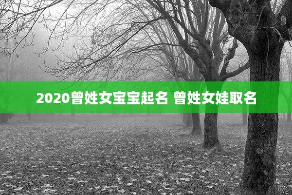 2020曾姓女宝宝起名 曾姓女娃取名