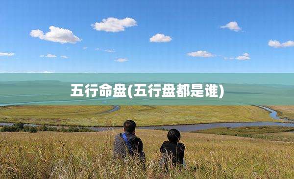 五行命盘(五行盘都是谁)