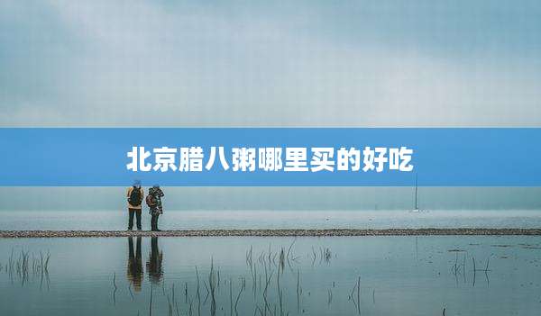 北京腊八粥哪里买的好吃