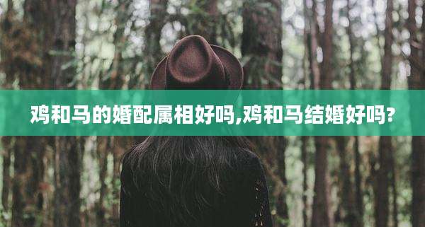 鸡和马的婚配属相好吗,鸡和马结婚好吗?