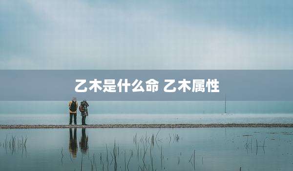 乙木是什么命 乙木属性