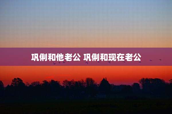 巩俐和他老公 巩俐和现在老公