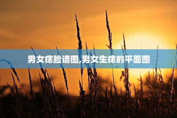 男女痣脸谱图,男女生痣的平面图