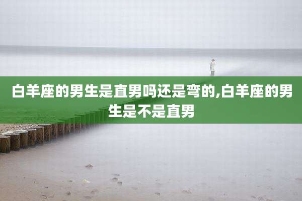 白羊座的男生是直男吗还是弯的,白羊座的男生是不是直男