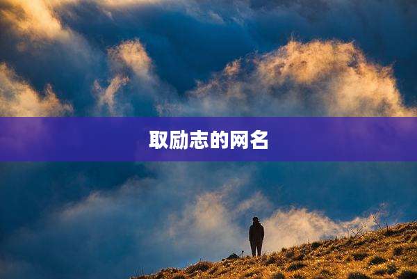 取励志的网名