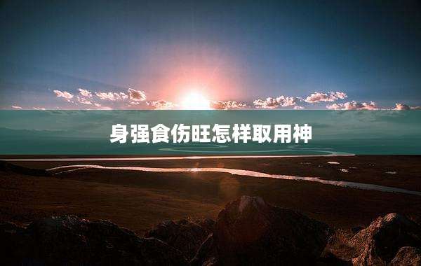 身强食伤旺怎样取用神