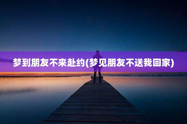 梦到朋友不来赴约(梦见朋友不送我回家)