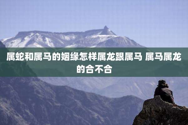 属蛇和属马的姻缘怎样属龙跟属马 属马属龙的合不合