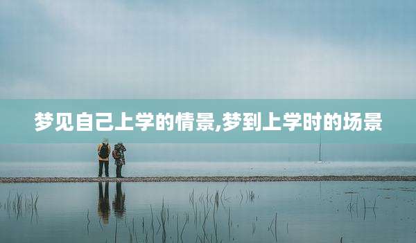 梦见自己上学的情景,梦到上学时的场景